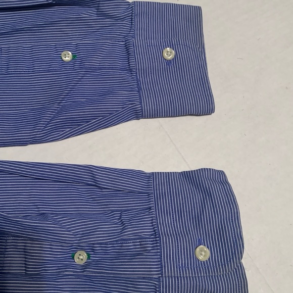 Tommy Hilfiger Lifetime Collar 100’s Two Ply Button Up Shirt - Picture 8 of 10